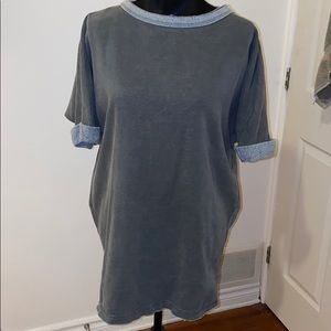 Grey baggy dress